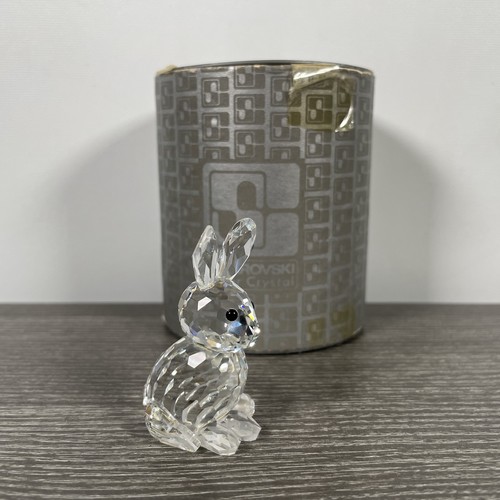 Swarovski mother rabbit figure - swarovski,