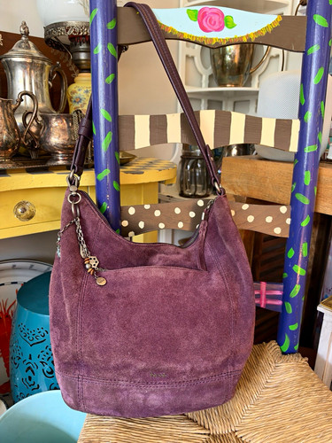The sak purple suede leather - sak,