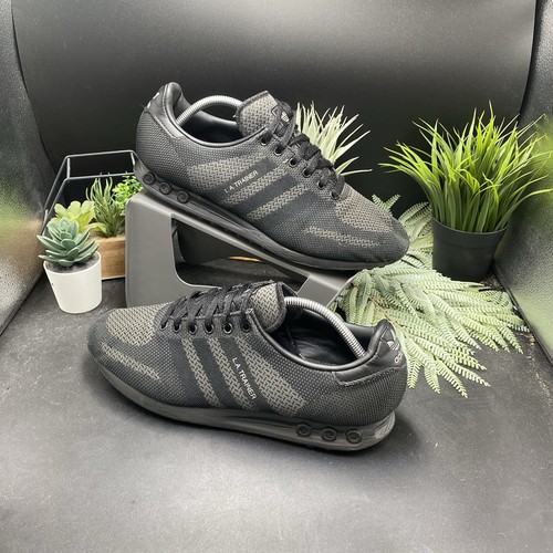 Adidas black grey trainers - grey,