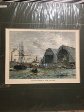 Woolwich Dockyard river 1888