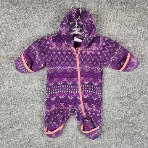 Columbia snowsuit infant girls - infant,