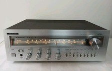 AIWA AX7300K VINTAGE HI-FI RECEIVER SILVER WITH PHONO INPUT NEAR MINT CONDITION 