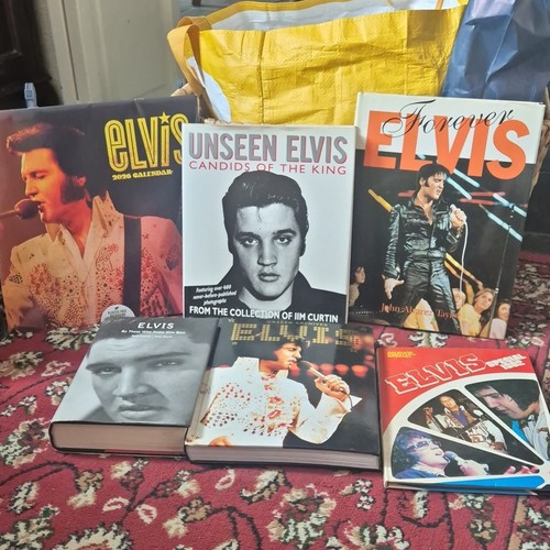 Various elvis books and - elvis,