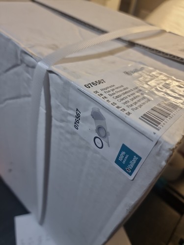 New vaillant flue - flue, gas
