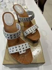 Sergio Rossi White Leather