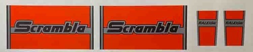 Raleigh scrambla set - raleigh,