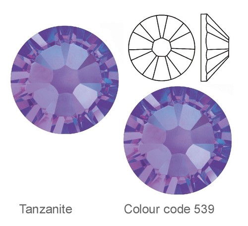 Swarovski crystals tanzanite - swarovski,