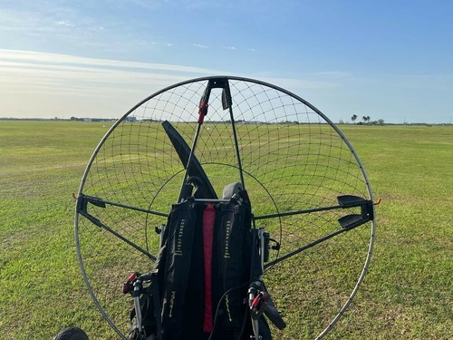 Paramotor antitorque blades
