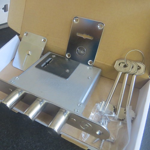 Deadbolt door lock high - door,