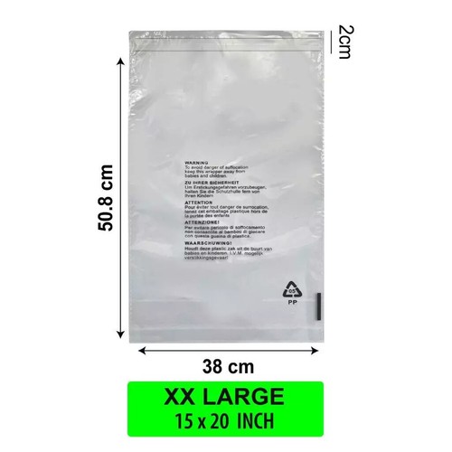 Garment bags clear cellophane