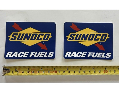 Sunoco race fuels stickers - 2,