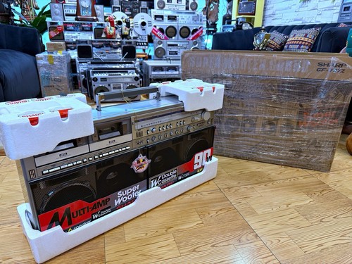 Sharp 777z boombox - boombox, boxed