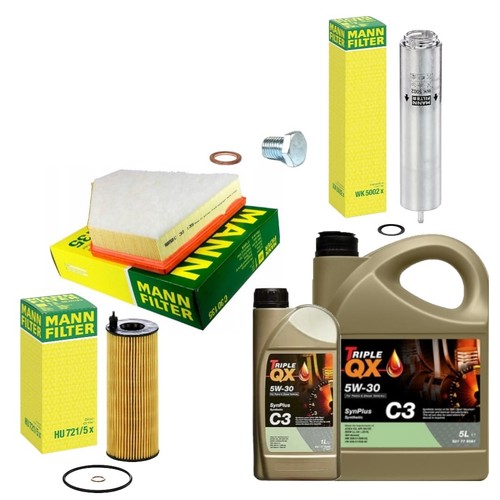 Triple air oil - fuel, mann