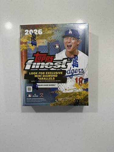 Topps finest 2026 - 2026, baseball