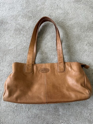 Jobis tan leather handbag - handbag, /