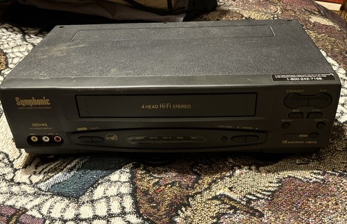 Symphonic 60wf vhs vcr - vr-60wf,
