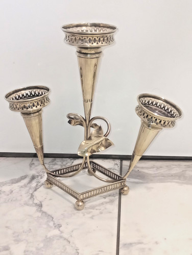 Vintage silver plated epergne - vintage,