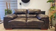 Leather sofa - two seater