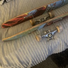 A Pair Of Skateboard Shelves