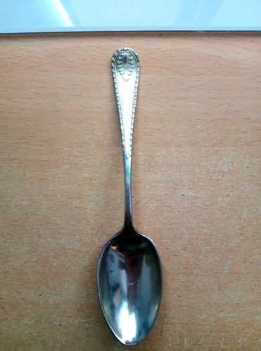 Nevada silver plate spoon - d&a,