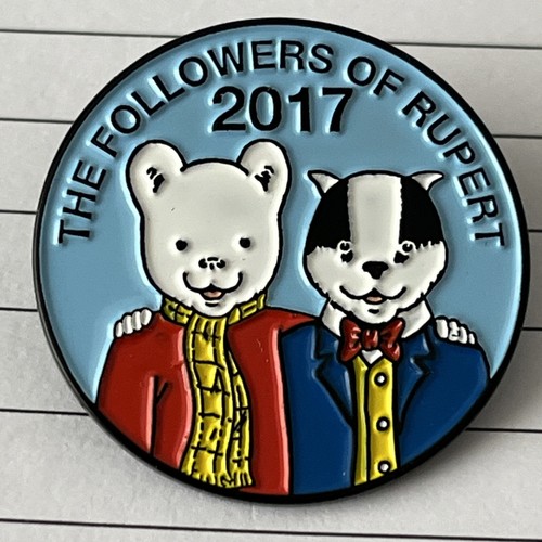 Rupert bear collectable pin - bear, *