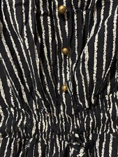 Black And Cream Stripe