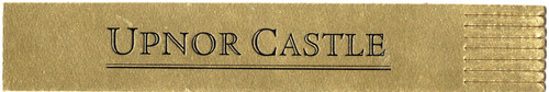 Upnor castle leather bookmark - leather,