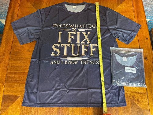 Fix stuff and i know - ",