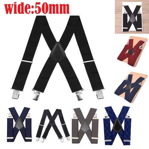 Mens braces with - heavy, duty