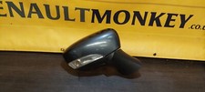 CLIO MK4 2016 on DOOR MIRROR RH DRIVERS  SIDE GREY POWER FOLDING