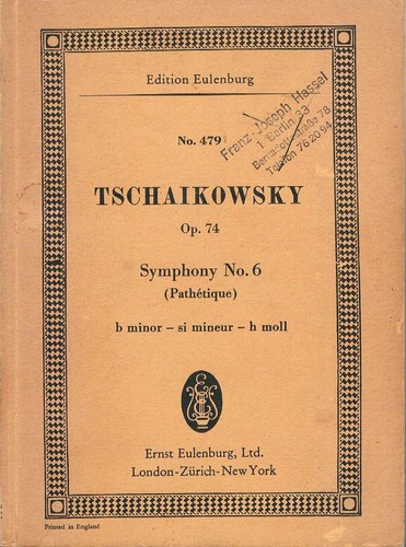 Tchaikovsky pathétique - tchaikovsky:,