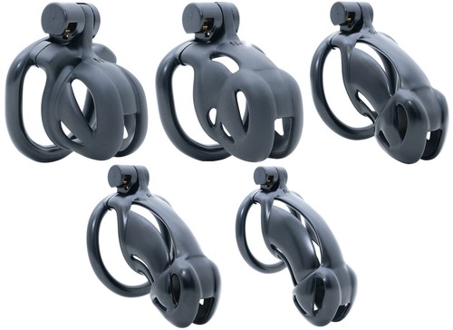 Black snake style chastity - style,