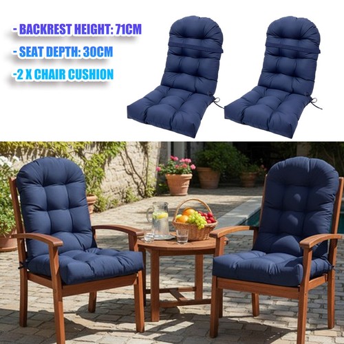 High back chair cushion - high,