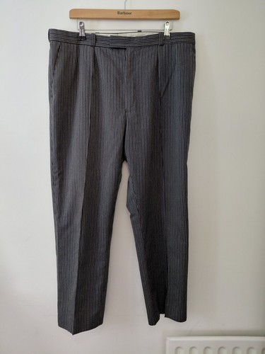 English grey morning trousers - english,