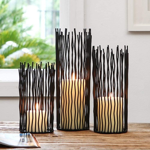 Iron wire willow - wire, candle