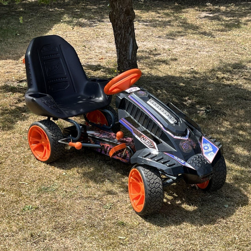 Nerf pedal kart ride on - go,