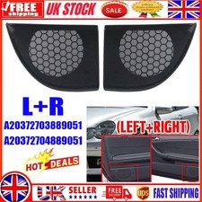 For Mercedes Benz C Class W203 Coupe Left & Right Hand Door Speaker Cover UK .