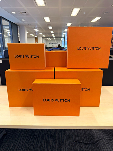 Louis vuitton orange rectangle - vuitton,