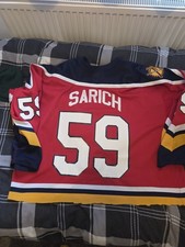 Game worn hockey jersey rod