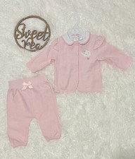 Baby Girls Pink 3 Piece Outfit