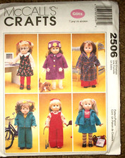 McCall 2506 Doll Clothes