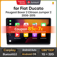 For 1-DIN Citroen Relay Fiat Ducato 2007-2023 1+32GB Android13 Car Radio Sat Nav