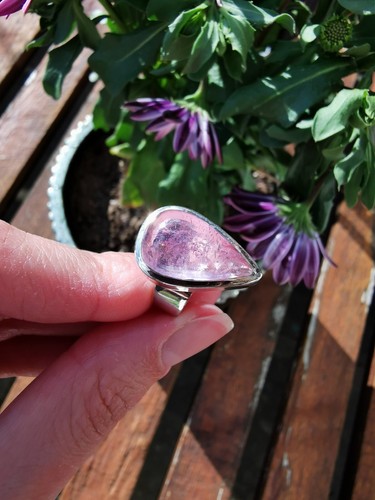 Kunzite 925 sterling silver - kunzite,