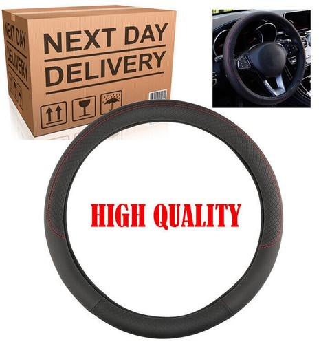 Black leather car - black,