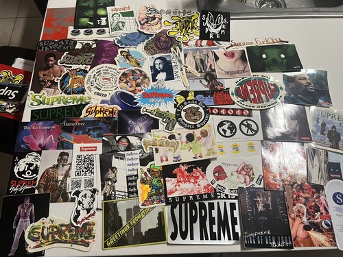 Supreme sticker assorted lot