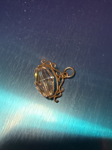 9ct gold aurora - gold, crystal