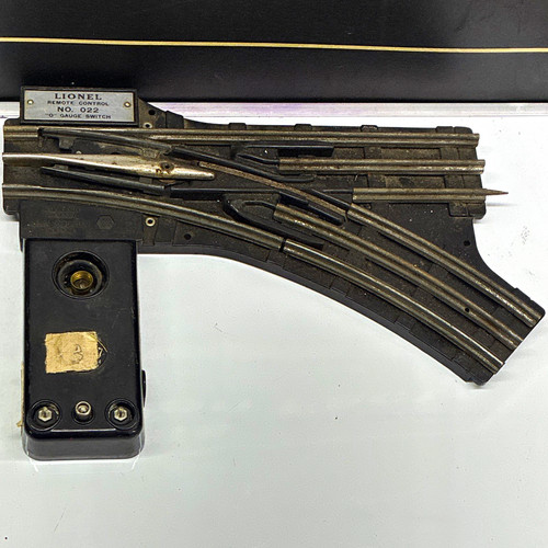 Lionel 022 gauge left switch - lionel,