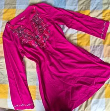 Monsoon pink embroidered tunic