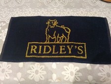 Ridley's Home Pub Bar Towel Beer Mat 100% Cotton