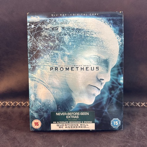 Prometheus blu ray with - with, card